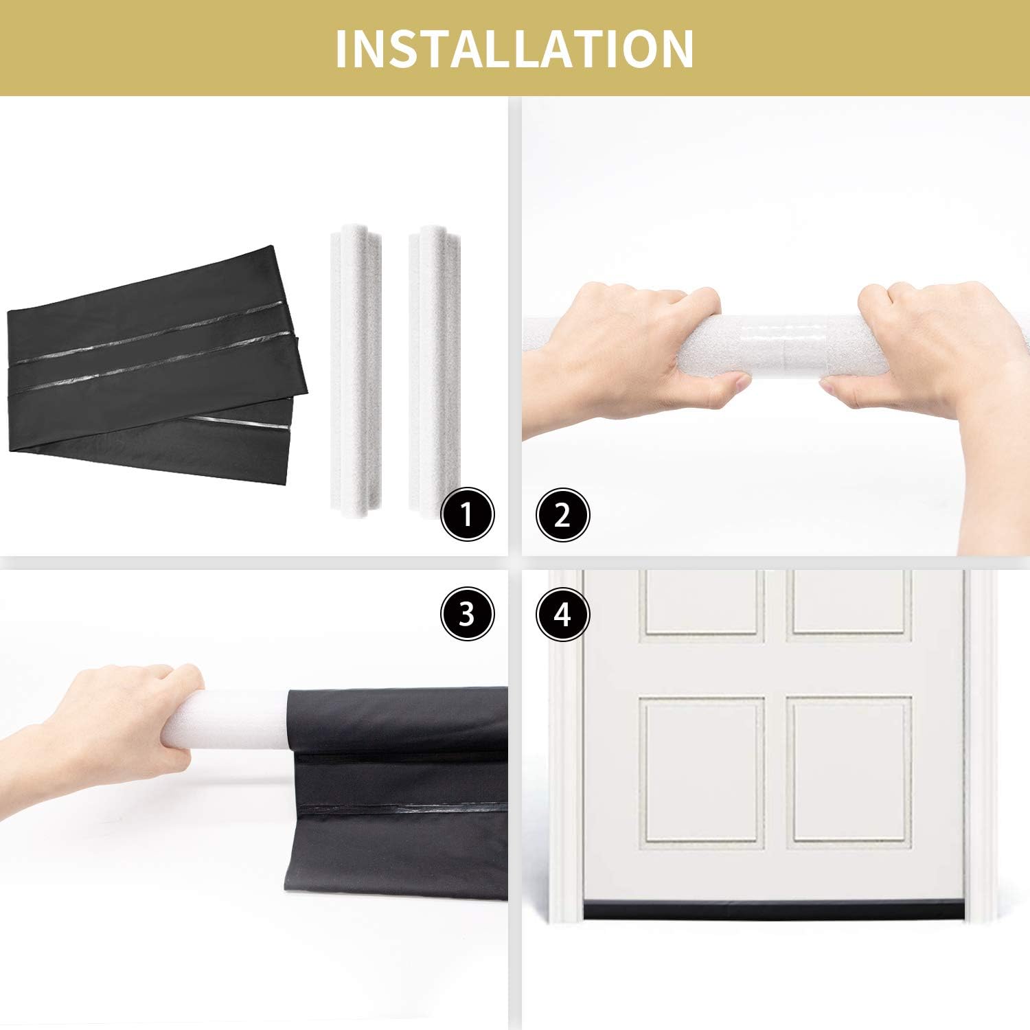 Door Draft Stopper (Plastic)