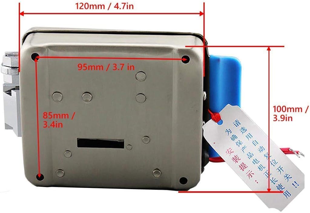 Apartment Video Intercom System and Electric Control Door Lock and 12V Power Supply Control, Support Keyfob Unlock for 3 Units Apartment Household