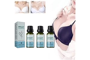 SizeUp BustPlump Natural Herbal Massage Oil for Breast Enhancement