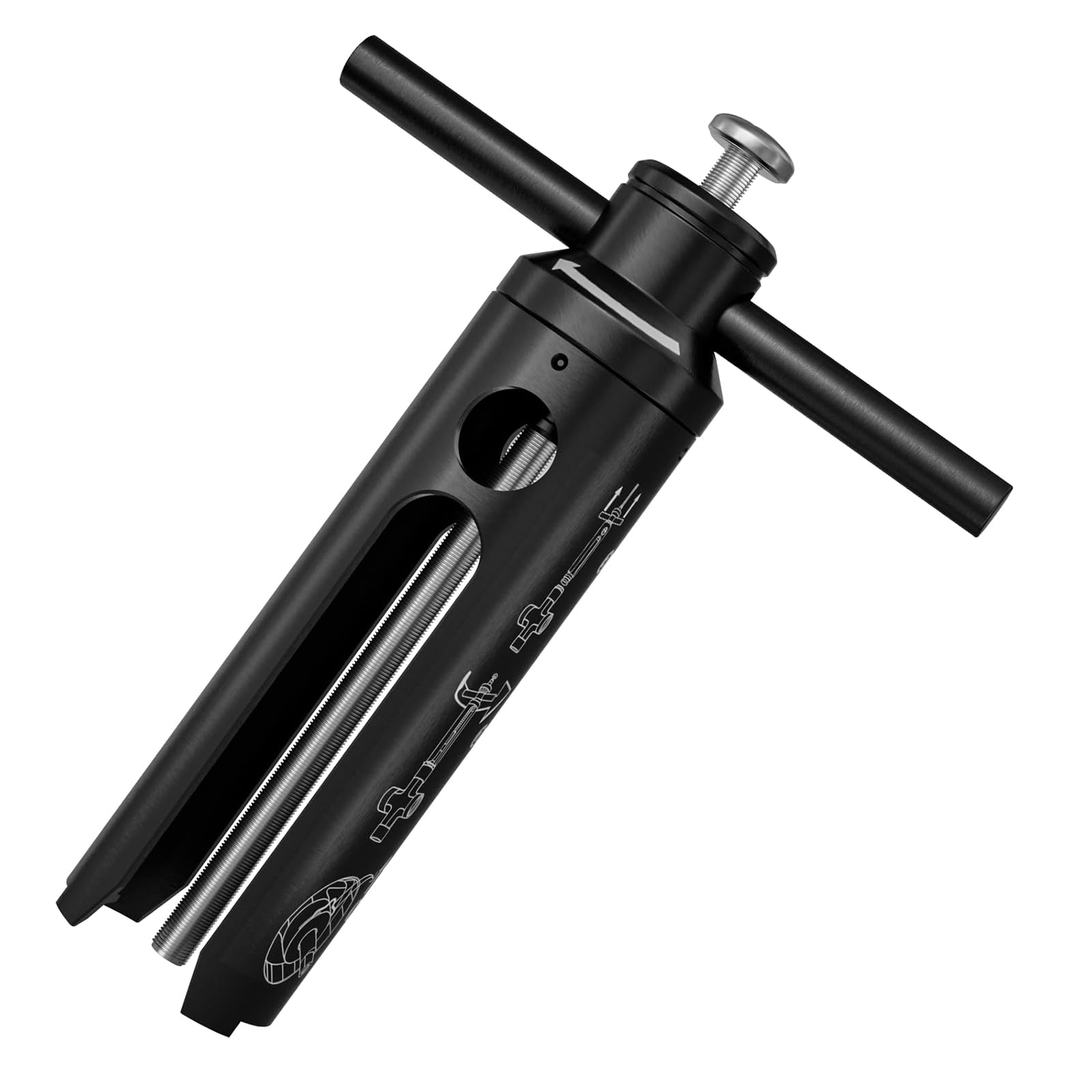 Torques Cartridges Extractors Tool for 1200 1222 1225 Models Reinforced Center Bolt for Stubborn Cores Cartridges Puller