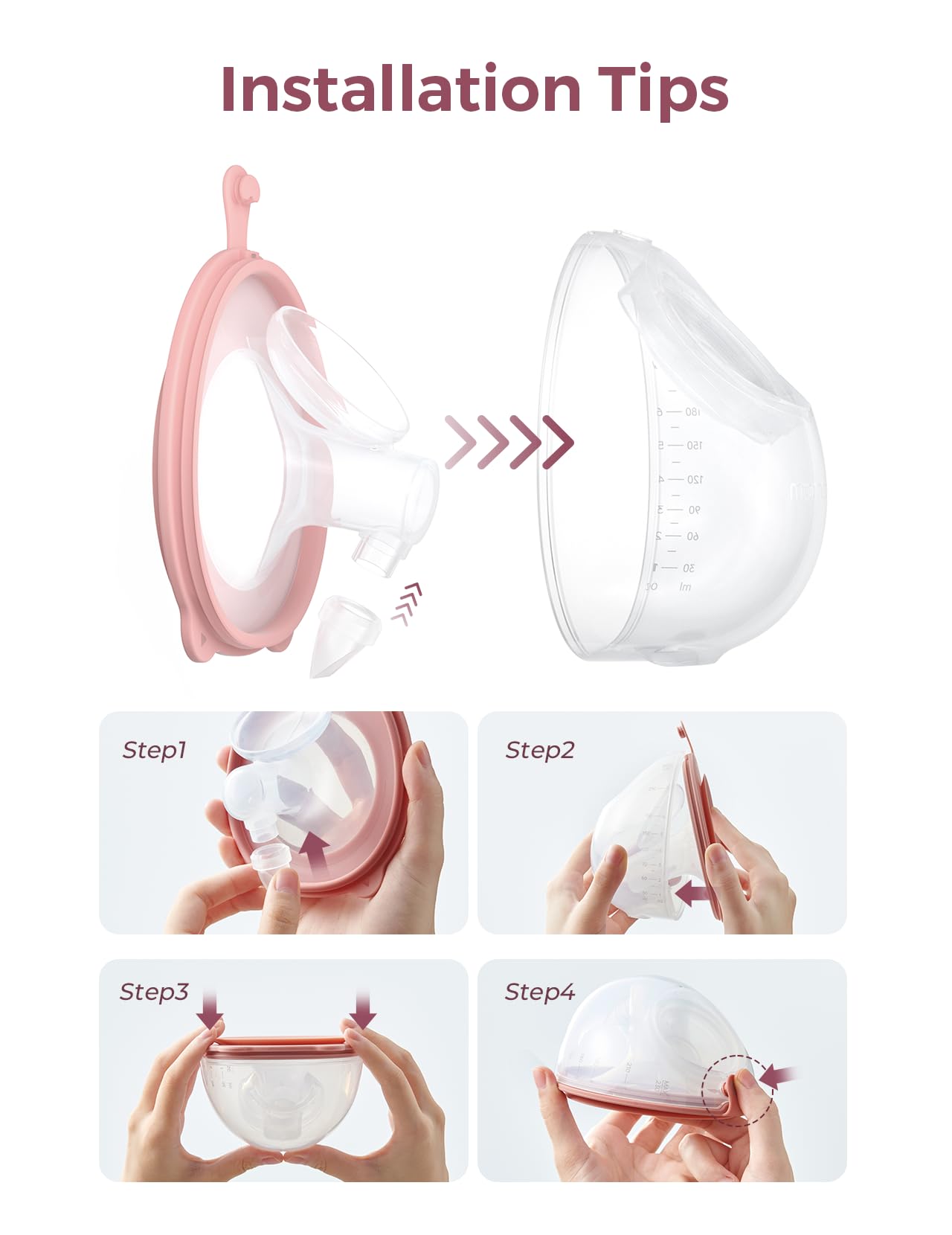Amazon.co.jp: Momcozy オリジナル V1 Pro/V2 Pro 搾乳器交換用 