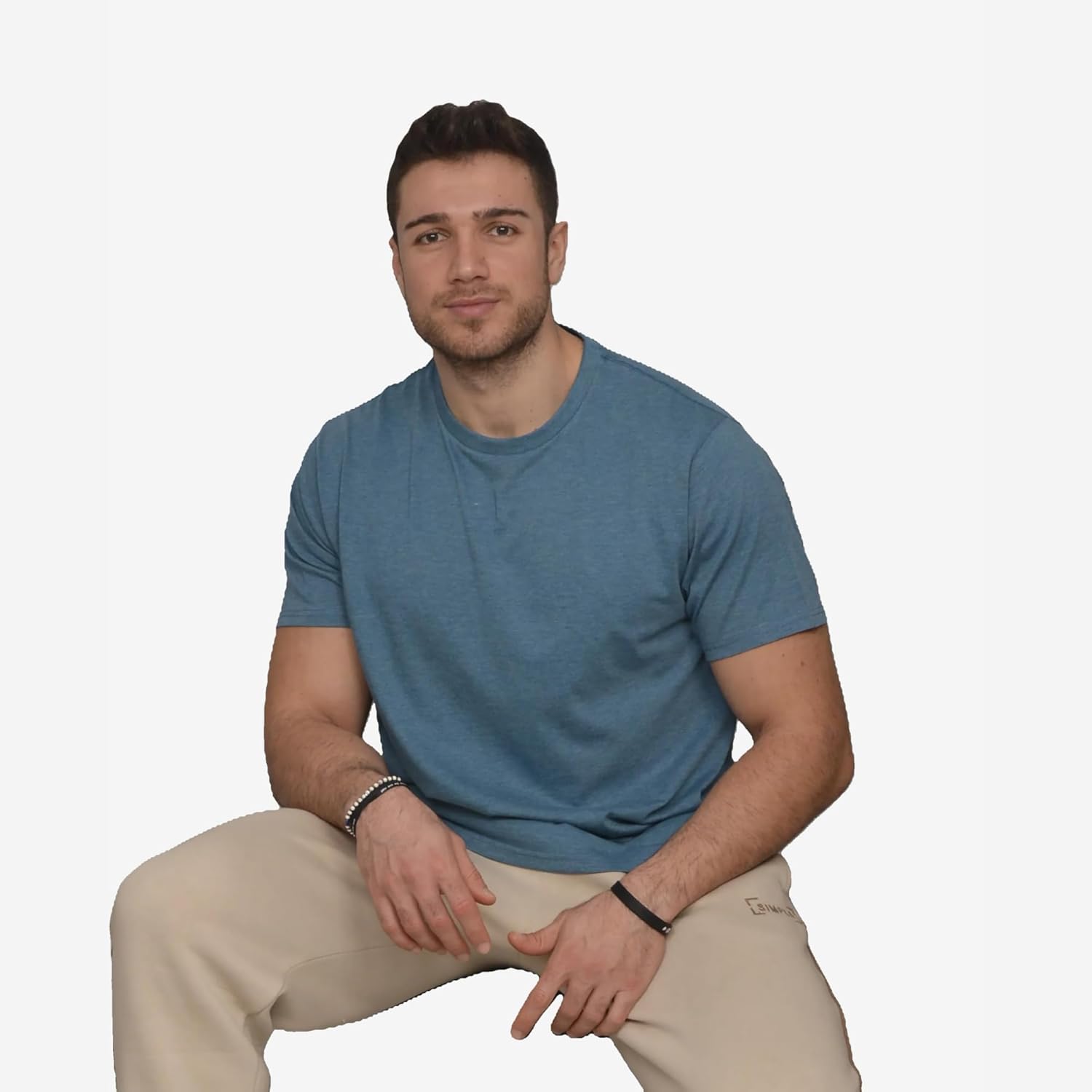 Unisex Basic T-Shirt I Soft, Breathable & Lightweight Everyday Tee for Men & Women I Essential Crew Neck T-Shirt - Image 4