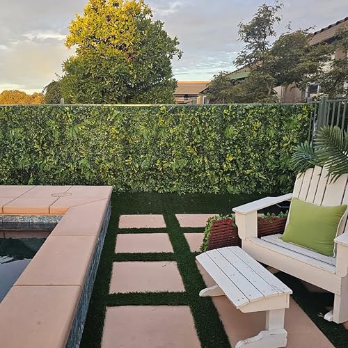 3rd Street Inn Artificial Greenery Wall Panels for Privacy - 2-Pack