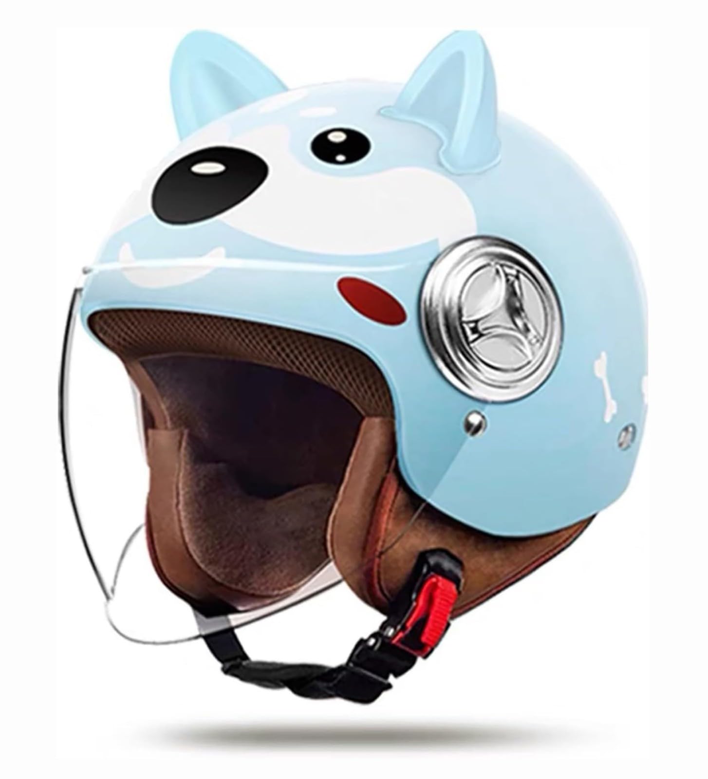 Kinderhelm Für Motorrad, Quad Und ATV (4-15 Jahre), Geeignet Für Kleinkinder, Roller,Mädchen Und Kinder. Auch Für Fahrten Auf Quads Und Geländefahrzeugen Geeignet. DOT-Geprüfter T,48-56cm