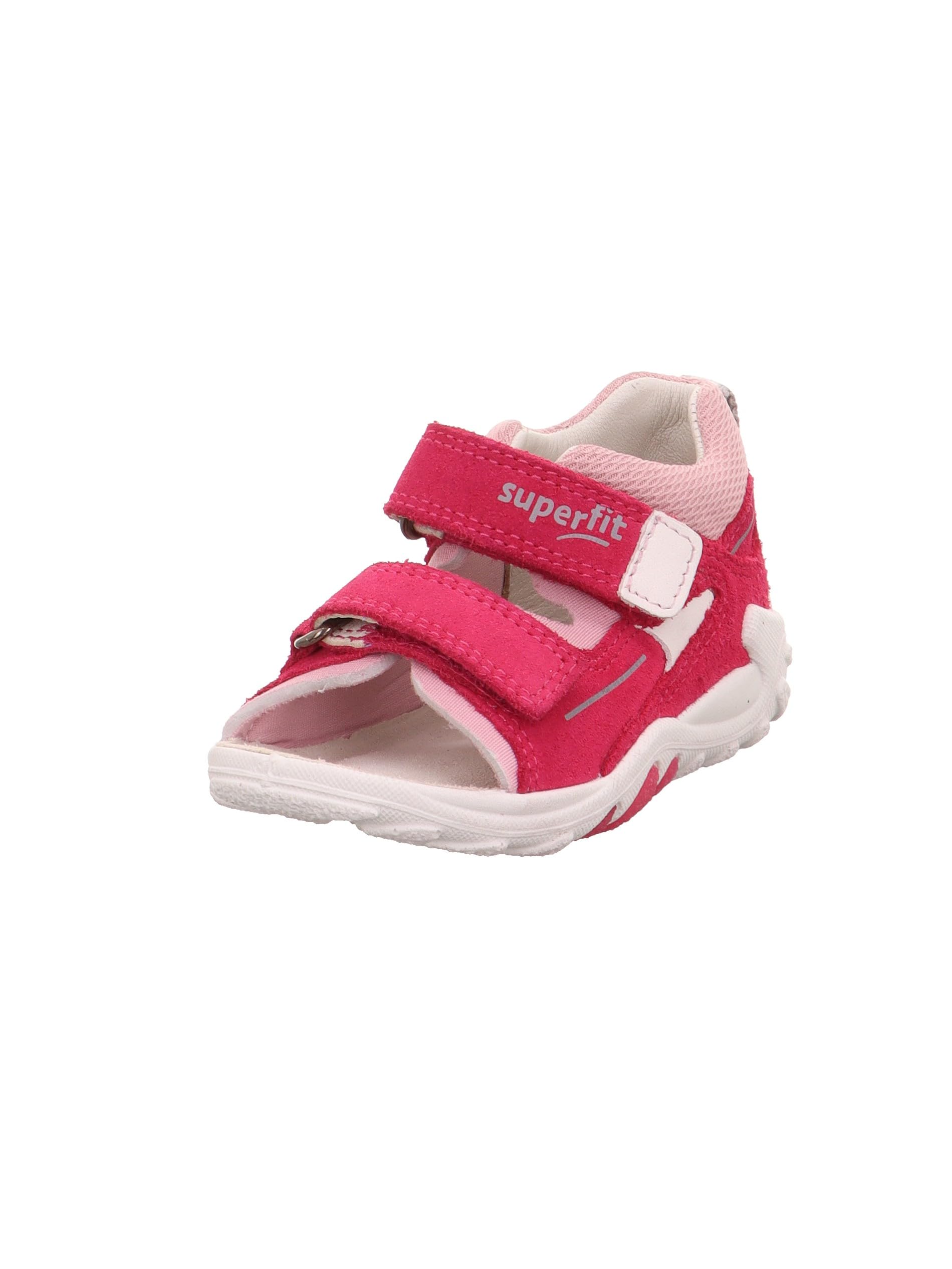 Superfit Girl's Flow Sandal, Pink Pink 5510, 2.5 UK Child