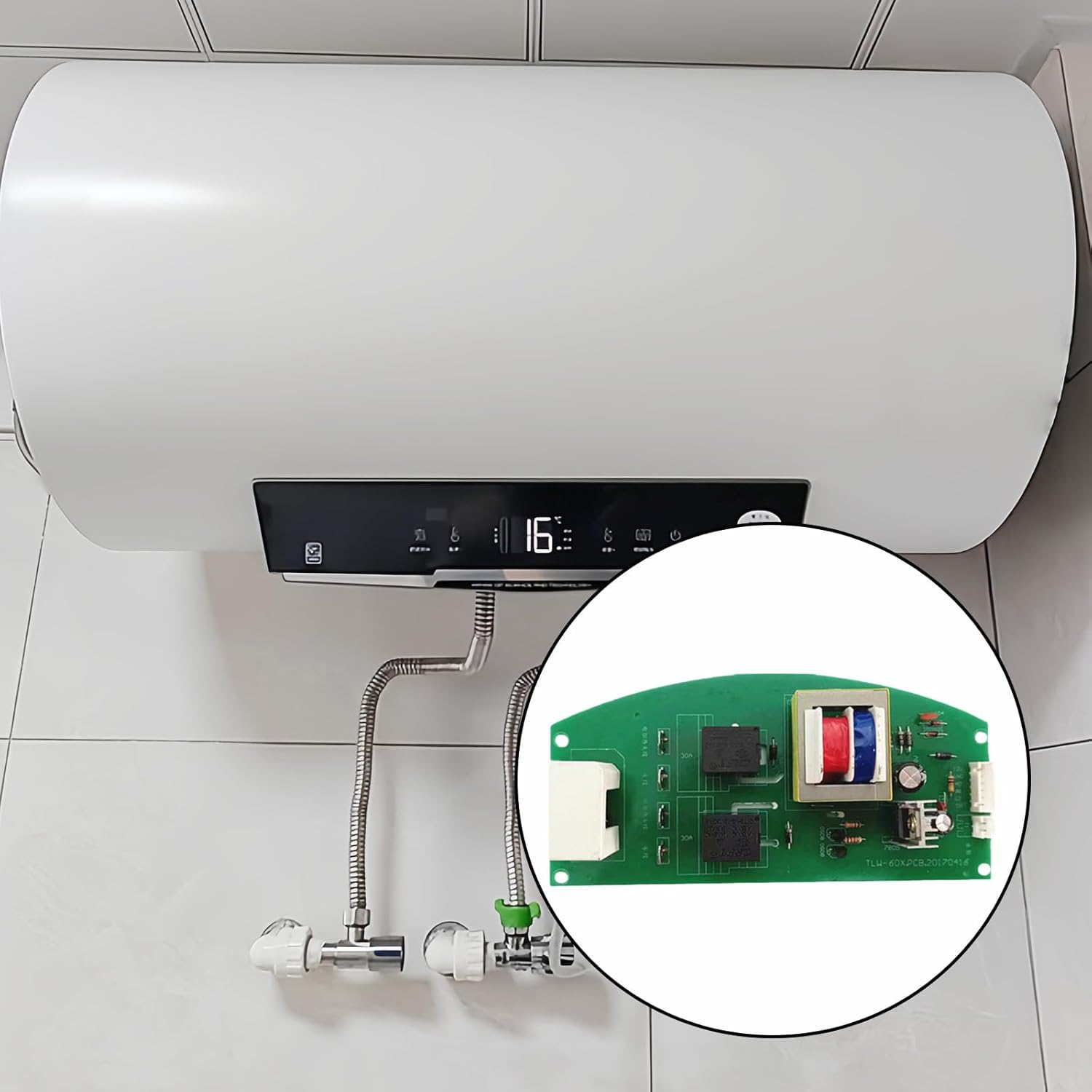 壁掛け式太陽熱温水器電源ボード インテリジェントシステム 耐腐食性材料 簡単に交換可能 壁掛け式太陽熱温水器制御ボード