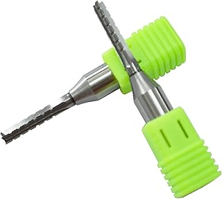 Milling Cutter, 3 Flutes 10Pcs Straight Milli...,