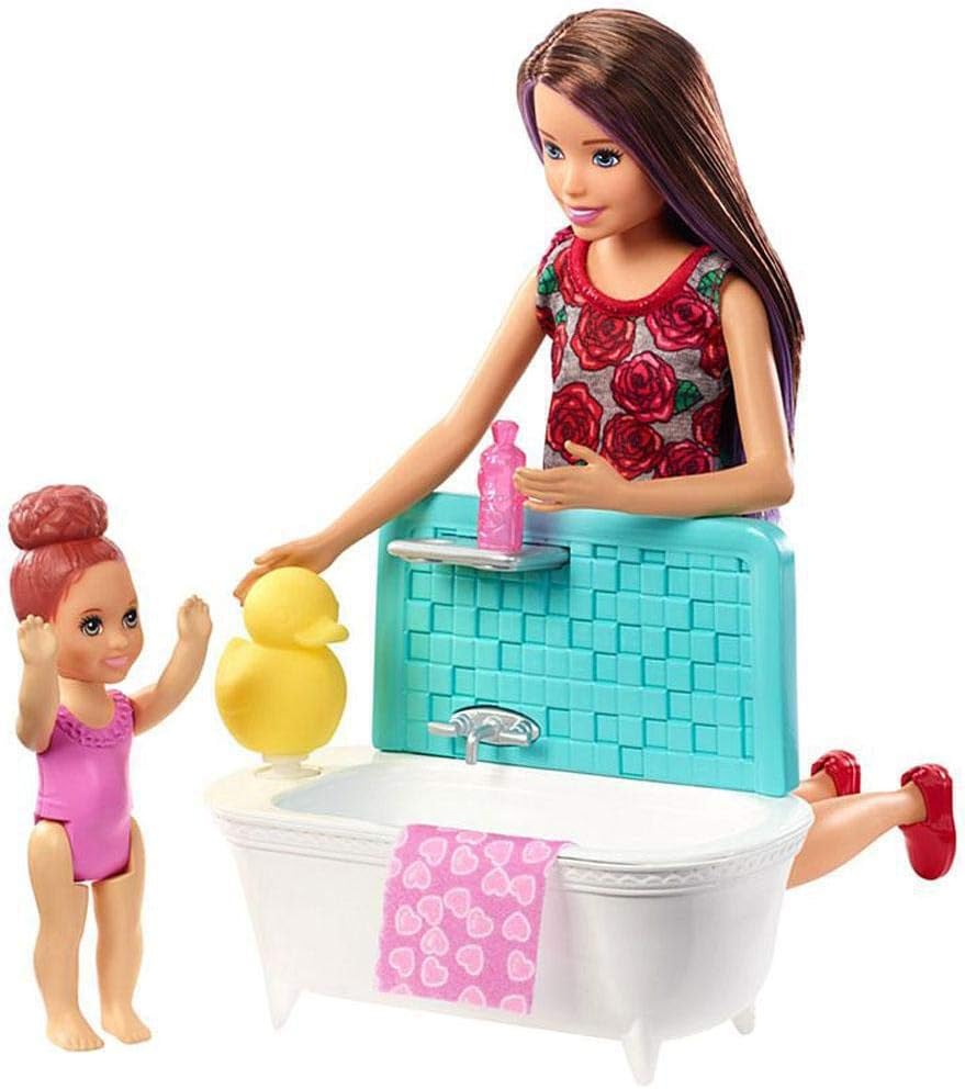 Skipper Babysitters Inc. Bathtime Playset, Brunette