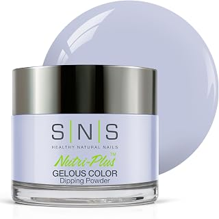 SNS Nail Dip Powder, Gelous Color Dipping Powder - Door County (Purple/Lavender, Cream) - Long-Lasting Dip Nail Color Lasts 14 Days - Low-Odor & No UV Lamp Required - 1oz