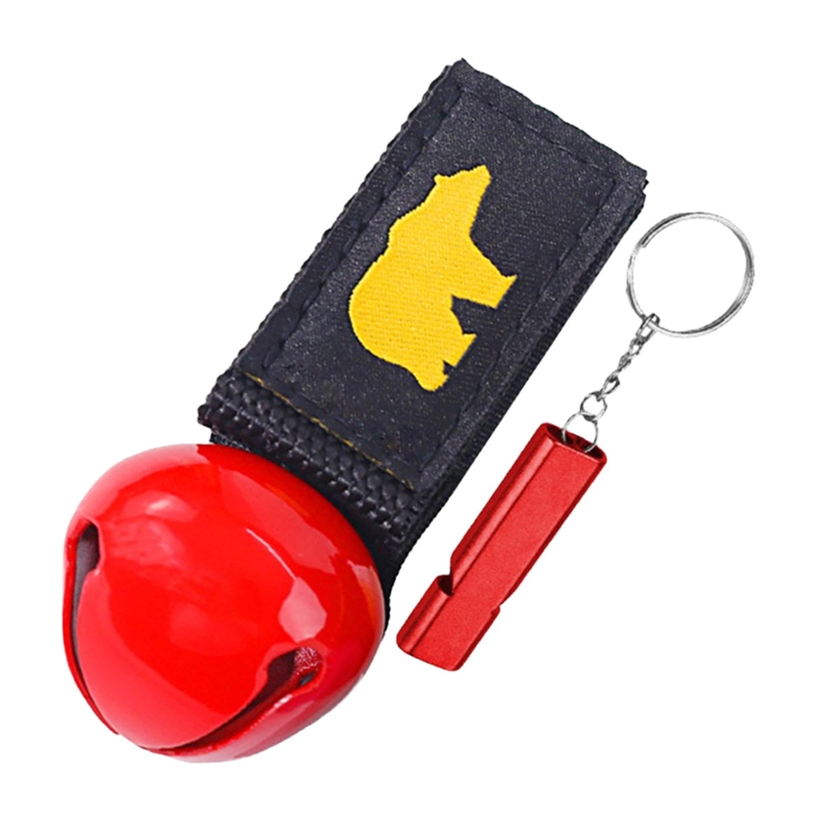 Loud Bear Bell and Whistle Multipurpose Portable for Fishing Animals Camping Red | Other Emergency Gear | Emergency Gear | Camping & Hiking | Outdoor Sports-image-12
