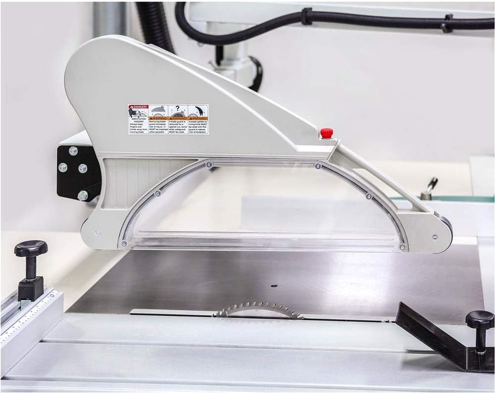 Grizzly Industrial G0853-14" 10 HP 3-Phase Sliding Table Saw with DRO and CNC Fence