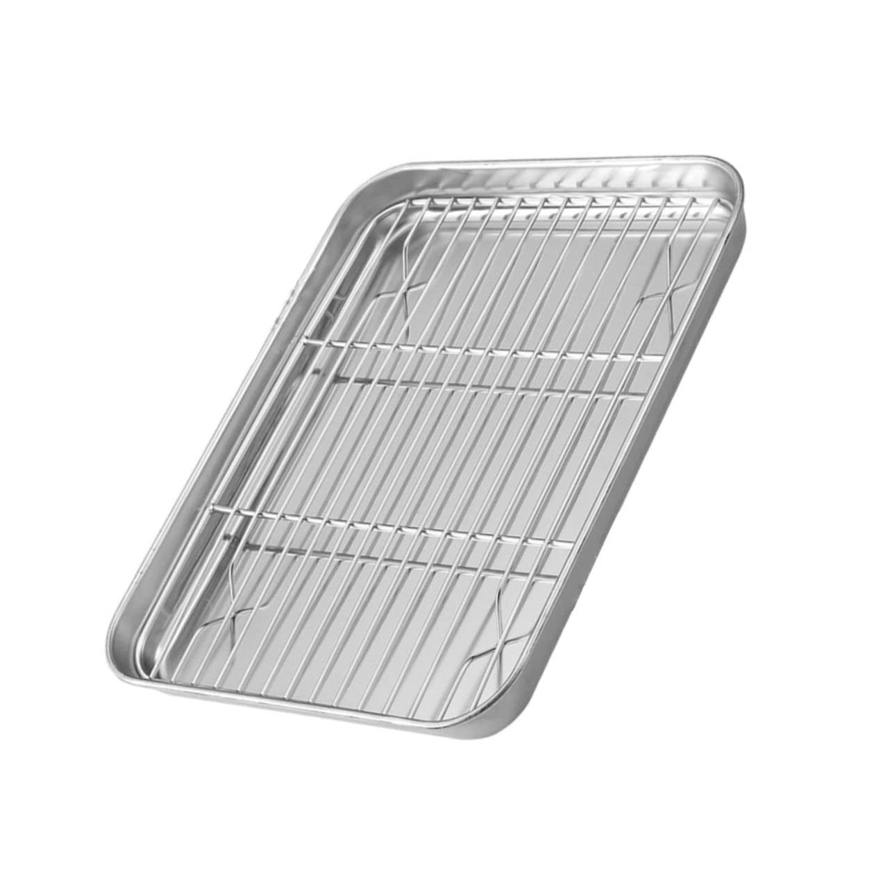 Plaque de cuisson acier inoxydable anti-adhérence pour barbecue
