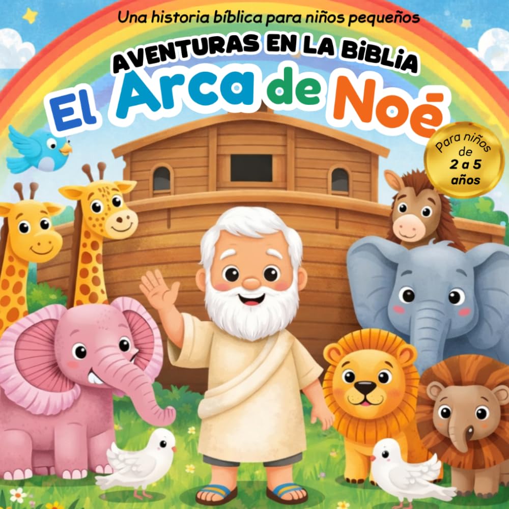 Aventuras en la Biblia: El arca de Noé: 2 (Historias de la biblia para niños pequeños)