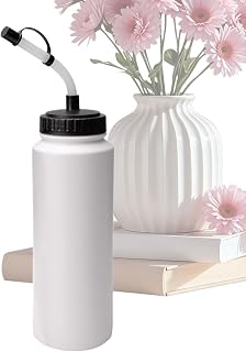 Sports Water Bottle - 1000ml Straw Lid | Leakproof Gym Hydration Jug | 1 Litre Capacity, Secure Lock Top, Spill Proof Cup, Portable Drinkware for Running Cycling Camping & Yoga