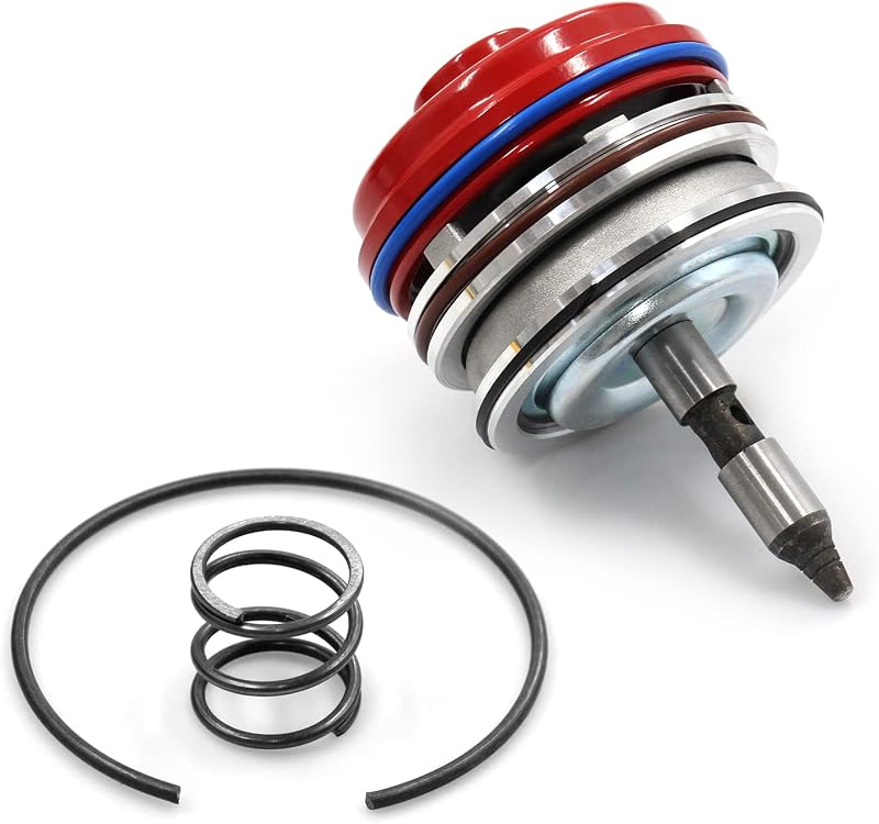 Conjunto de pistão servo vermelho com tampa e anel de retenção LVOUP para Corvette 700R4 4L65E 4L70E 4L60E 1982–2014 – 1 conjunto