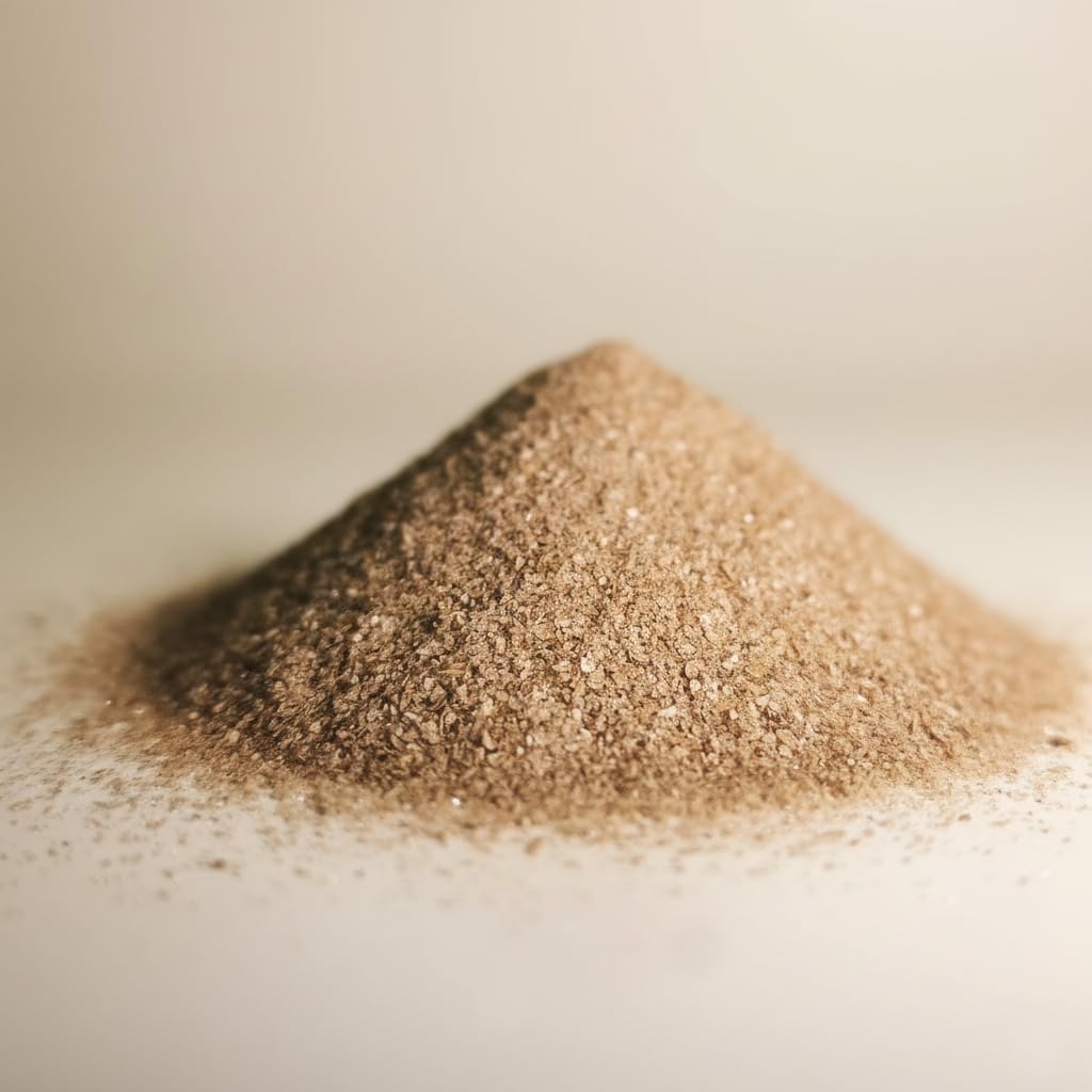 Strahlmittel | Strahlglas, Recyceltes Glas, Strahlmittel für Beton, Naturstein, Ziegel, Metall, Holz, 0-0,3 mm | 5 kg