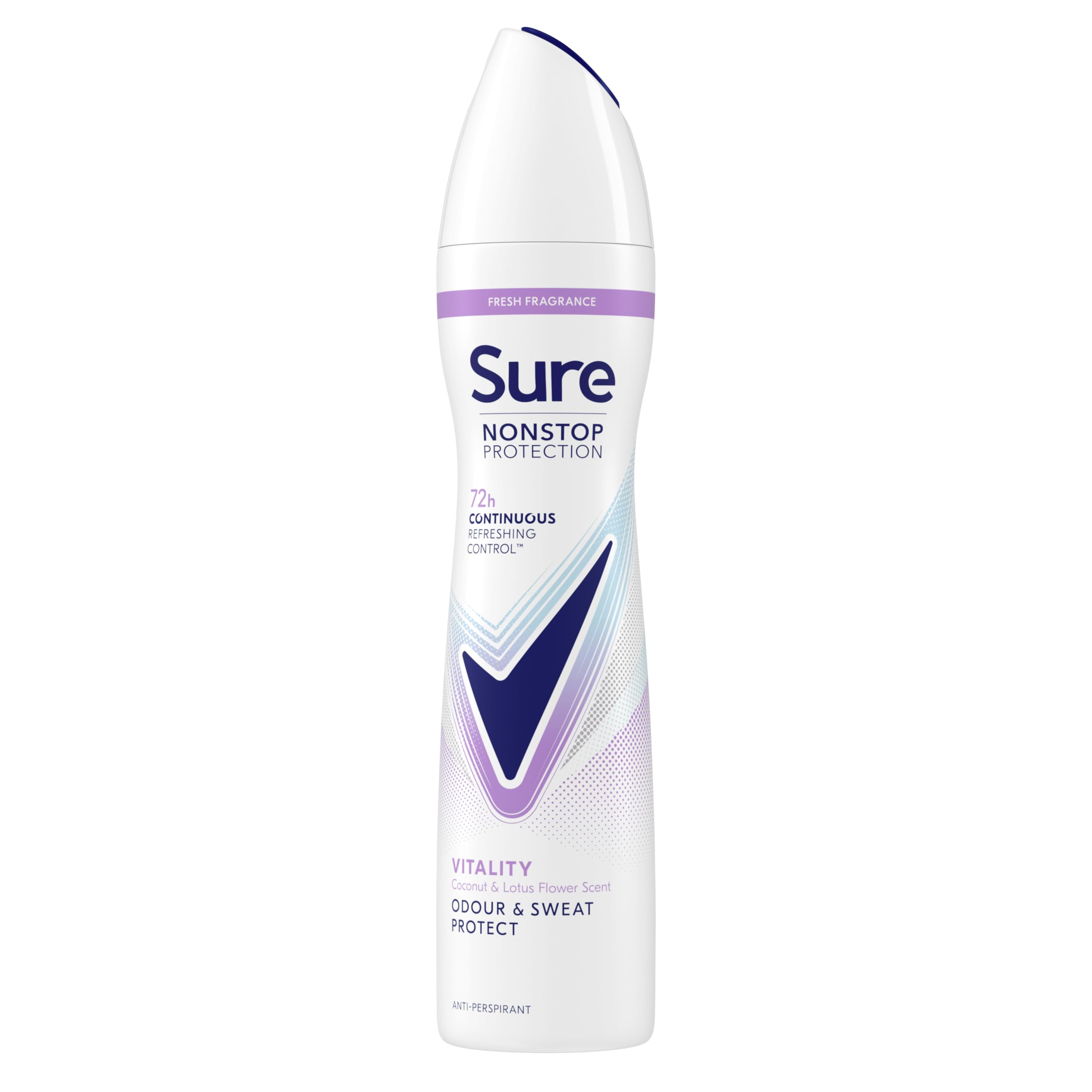 Sure Nonstop Protection Vitality Anti-Perspirant Aerosol 250 ml