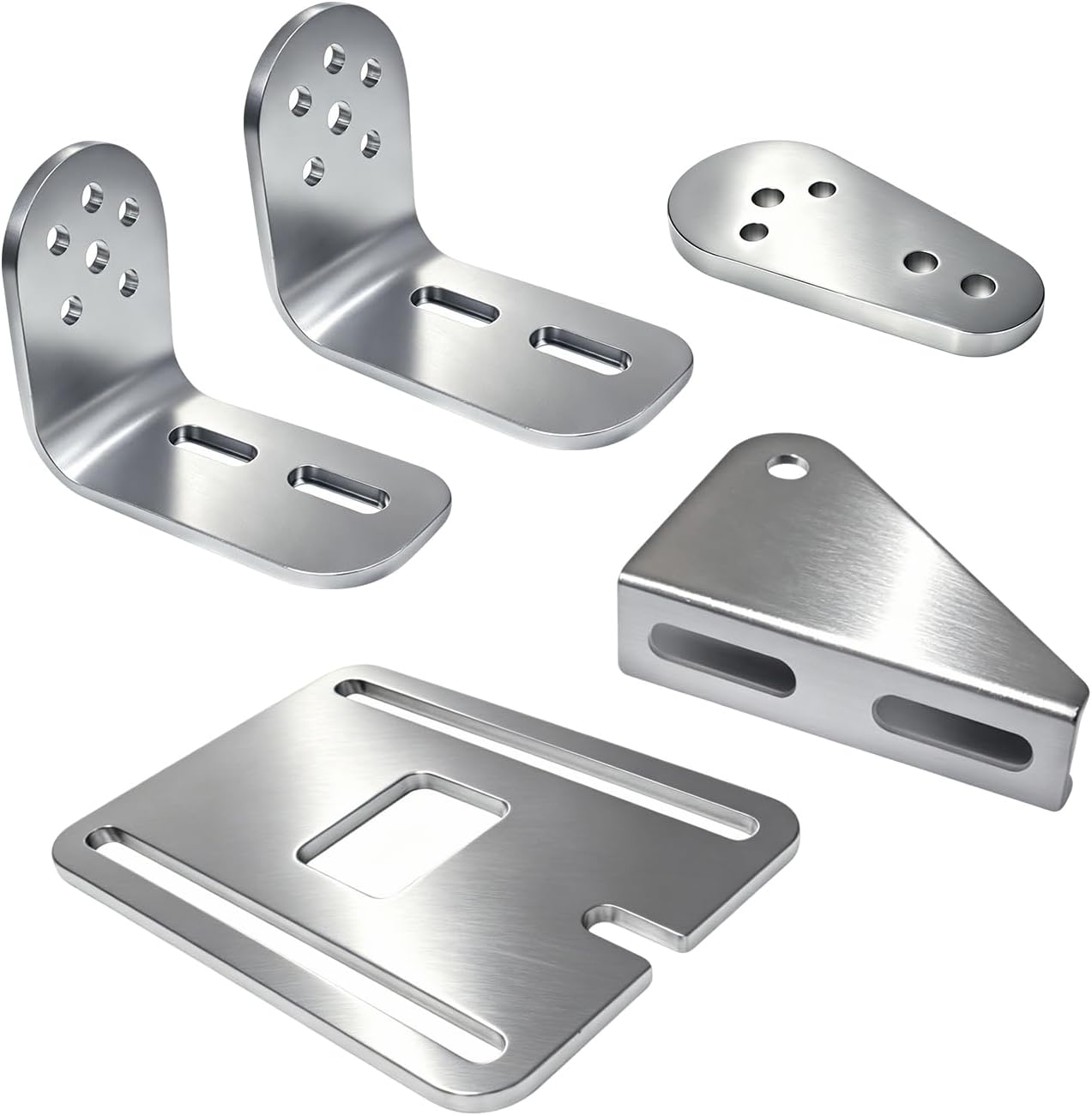 HB100 Gate Opener Hardware Brackets Compatible with Mighty Mule/GTO,HB100 Mounting Bracket Set for FM/MM/SW Series,Fit for FM200,FM350,FM400,FM500,FM600,MM271,MM272,MM571W and More