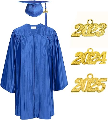 Happy Secret Gorra y vestido de graduación de preescolar y jardín de infantes con borla 2024 2023 2025