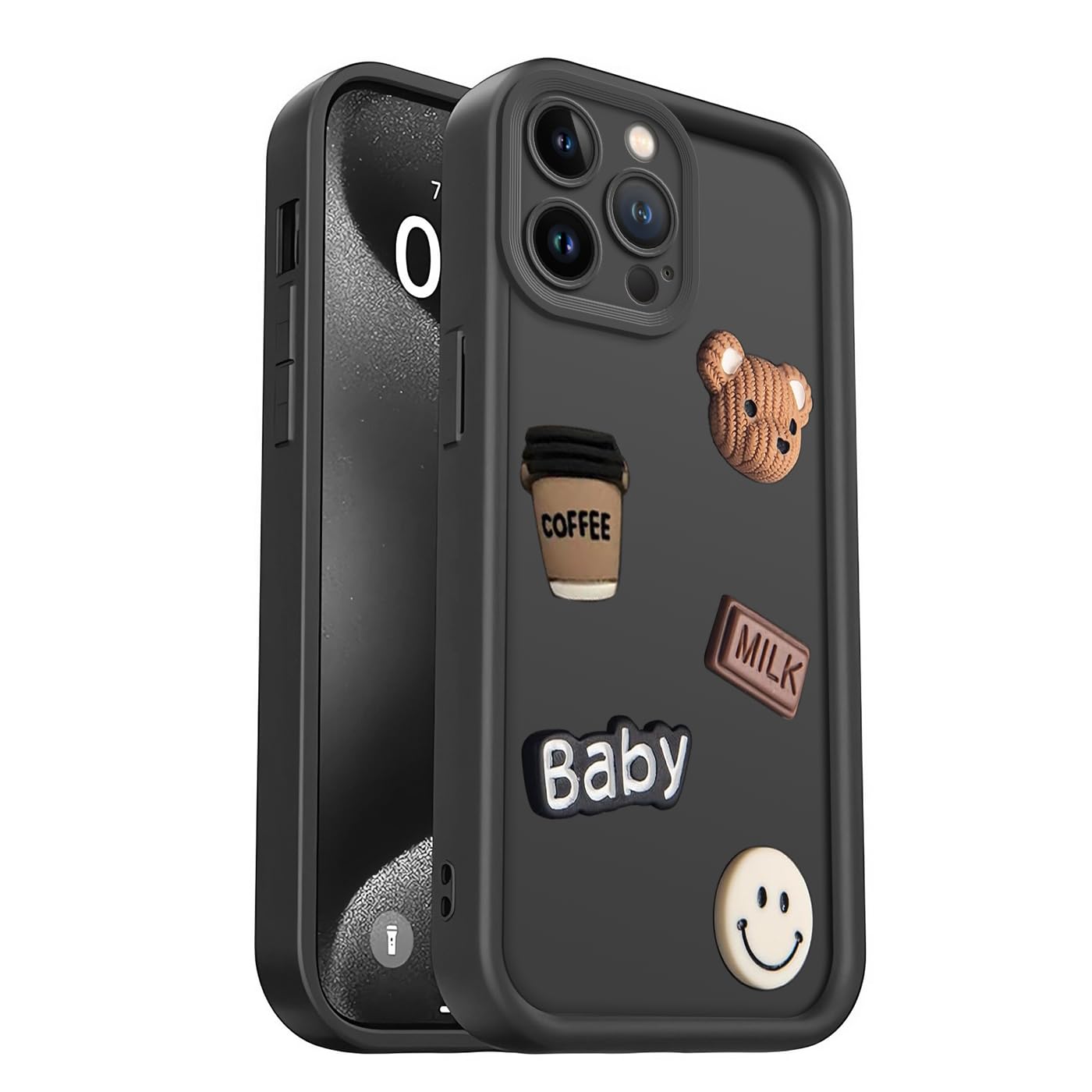 YUXING Cover per OPPO A5 Pro 5G 4G Custodia Cellulare Sottile Antiurto con Fiore Animale Doodle Disegno Modello Arte Nero Bumper Slim Case, Duck