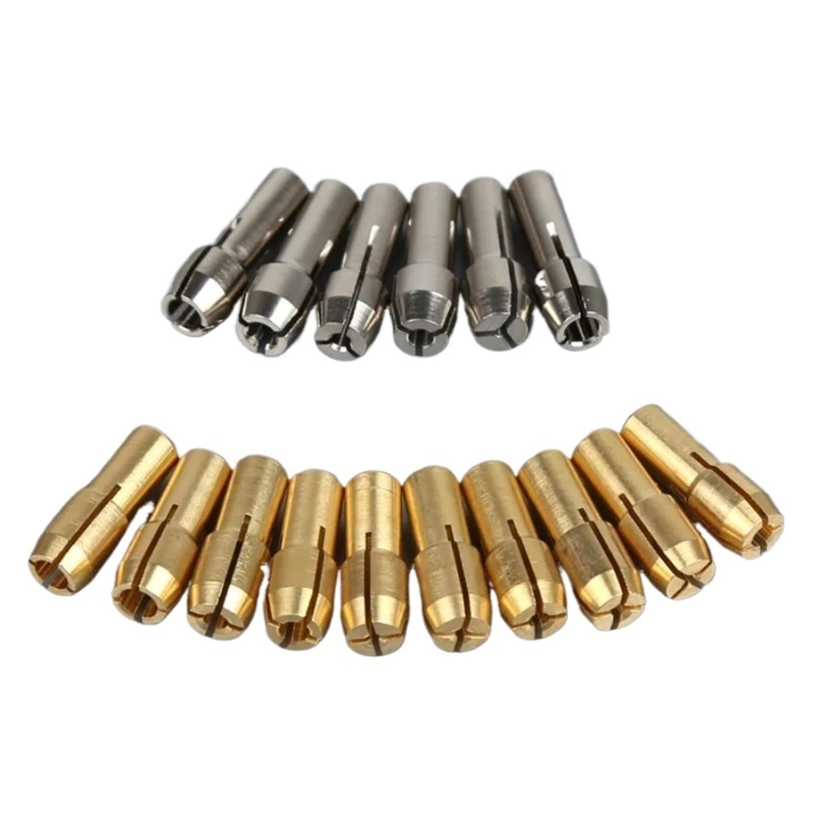 Kit d'adaptateur de mandrins mini perceuse électrique laiton 0.5-3.2mm pince foret