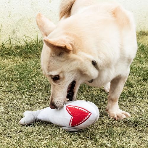 Germanhart Brinquedo Pelúcia Tubarão Cinza para Cães