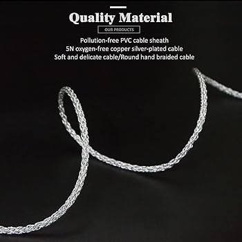 GUCraftsman 5N OFC 銀メッキ +グラフェン混合編組ゼンハイザー Amazon | GUCraftsman 5N OFC 銀メッキ + グラフェン混合編組