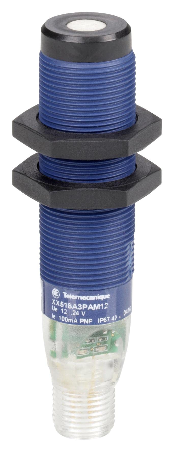 Capteur de proximité à ultrasons 500 mm/300 kHz, capteur de proximité à ultrasons, quantité 1 | XX918A3F1M12