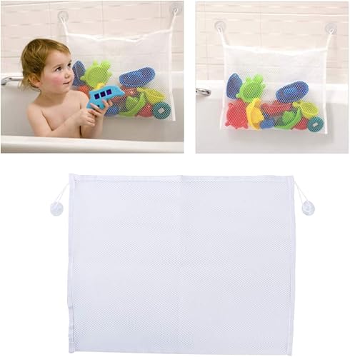 Miniatura 2 de Yarnow Soporte de juguete para bañera de bebé, organizador de malla para baño, niños y niños