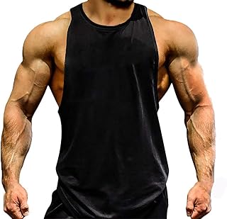 ANTTELOPE Men's Tank Tops Gym Muscle Bodybuilding Vest Fitness Workout Train Stringer-picture-54
