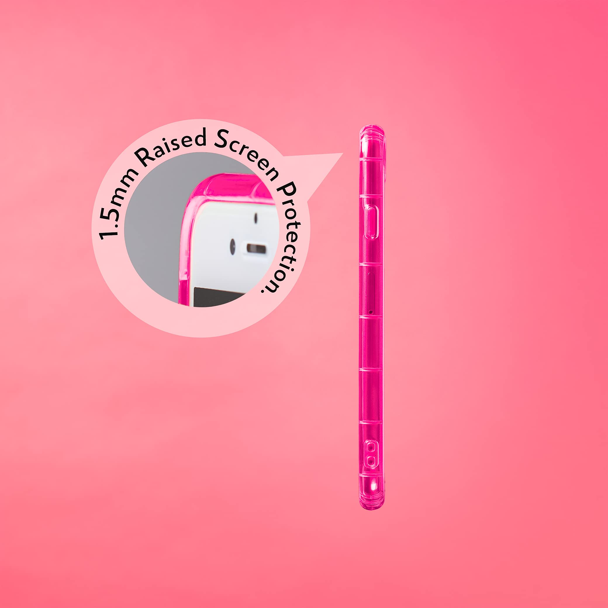 Amazon.com: SteepLab Neon Highlighter Case for iPhone SE, iPhone 8