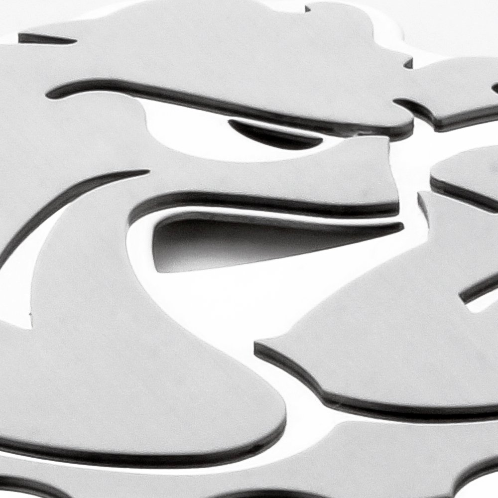 Pilot Automotive Pilot IP-3051 Chrome Bulldog Emblem - 1 Piece, 1 Pack