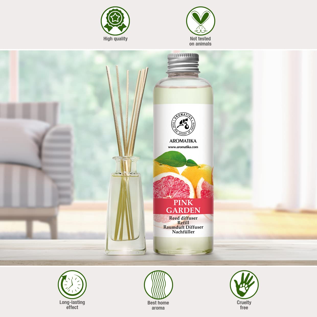 Ricarica Diffusore Onda Tropicale 200l - Fragranza per la Casa Fresca