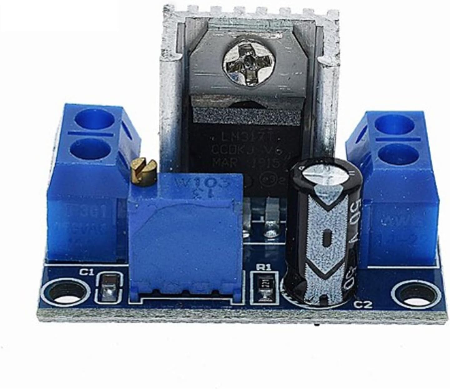 317 DC-dc Converter Step-Down Circuit Board Adjustable Linear Regulator 1Pcs