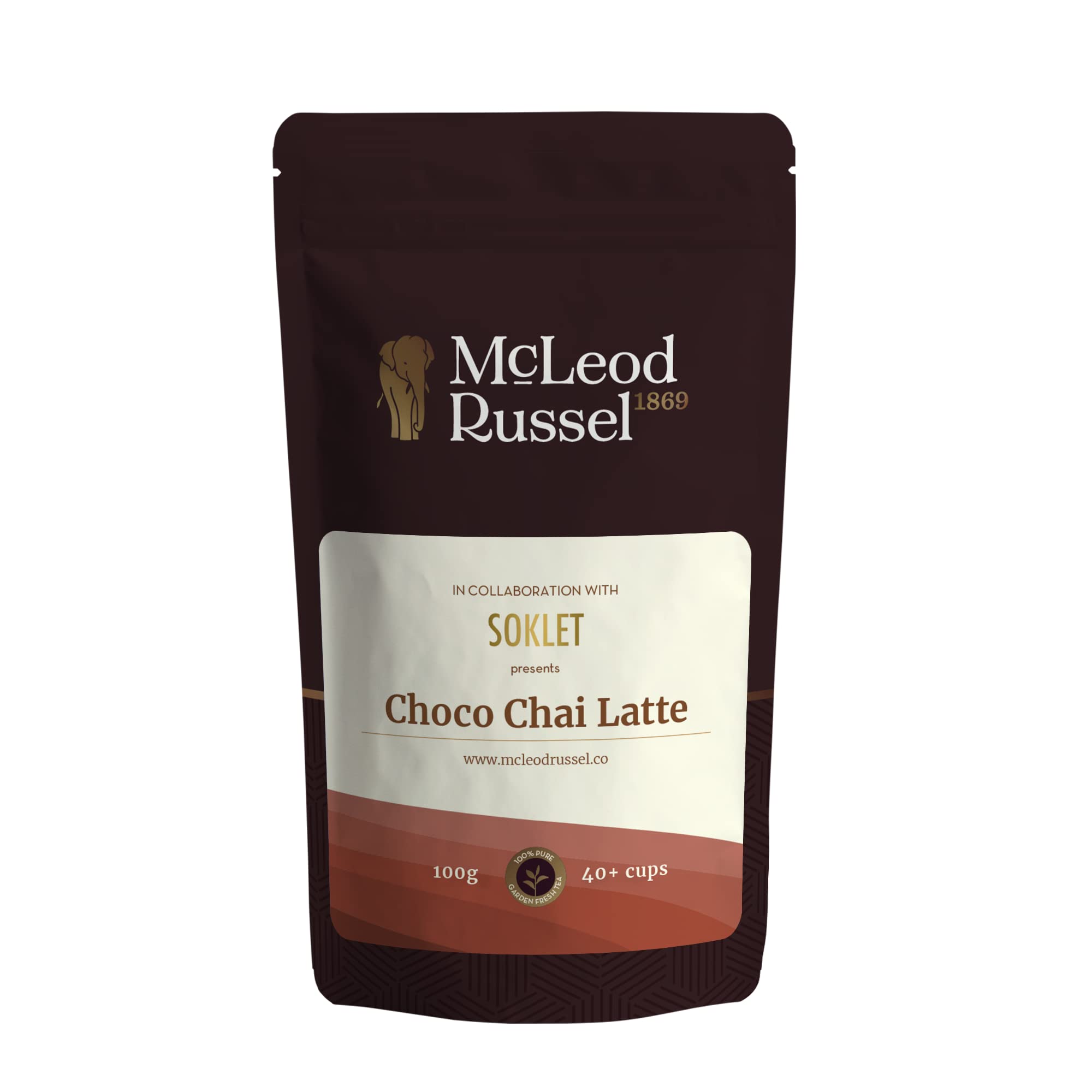 See full amazon price history chart for McLeod Russel 1869 – Choco Chai Latte | 100g | Garden Fresh CTC Black Tea | With Cacao Nibs and Chocolate Extracts | Loose Leaf | Rich Chocolate Flavour | Dessert Tea | 40+ Cups McLeod Russel 1869 – Choco Chai Latte | 100g | Garden Fresh CTC Black Tea | With Cacao Nibs and Chocolate Extracts | Loose Leaf | Rich Chocolate Flavour | Dessert Tea | 40+ Cups (B09R4S6WSW) Amazon Price History, Amazon Price Tracker