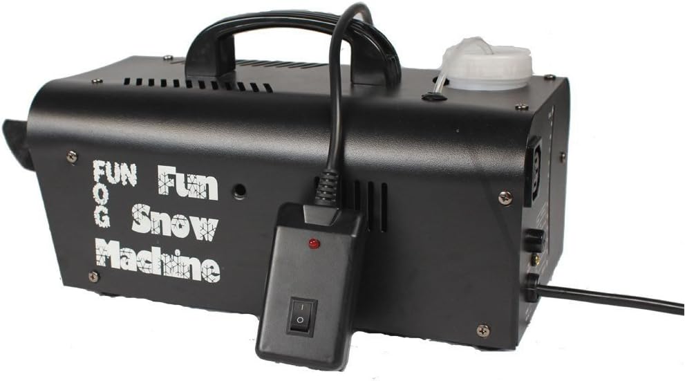 Froggy's Fog Pro Snow Machine, Model Snow Making Machine with Wireless Control and Completely Variable Output Flake Size, High Strength ABS Construction