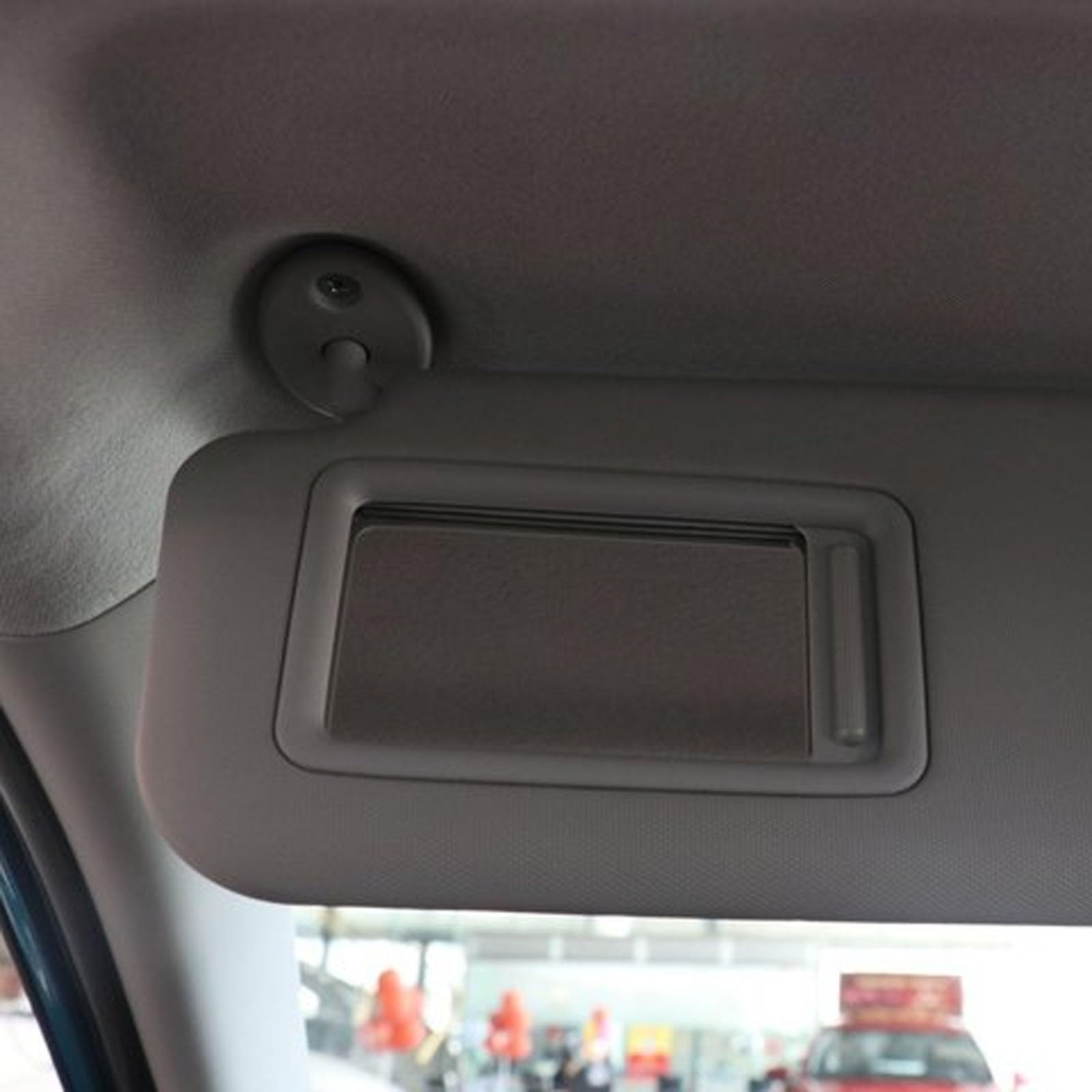 Parasole per auto a installazione rapida con illuminazione rimovibile, isolamento termico e riflettore cosmetico, visiera parasole con