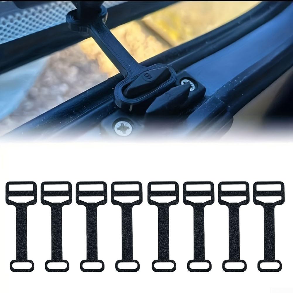Window Restrictor Kit 8PCS for Caravan and For Camper Use to Limit Opening Angle and Improve Air Circulation