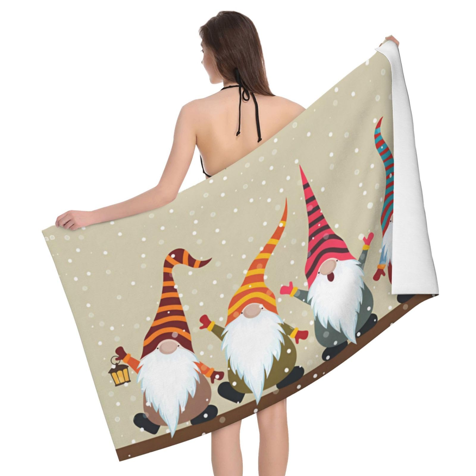 Serviette de bain absorbante anti-sable pour éliminer l'humidité après le sport