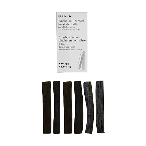 IPPINKA Binchotan Charcoal Water Purifying Stick