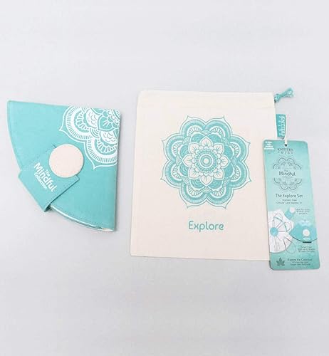 Miniatura 2 de Knitter's Pride-Mindful - Juego de agujas de encaje circulares fijas de 10 "-Explore tamaños de 0/0.079 in a 6/0.157 in -KP250305