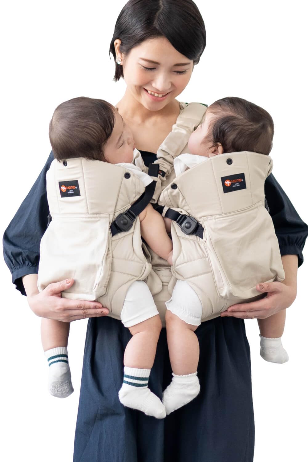 Amazon.co.jp: ナップナップ ふたご抱っこひも napnap 抱っこ紐 正規品
