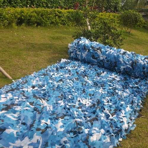 Red de camuflaje exterior vela de sombra impermeable proteccion UV camping 8