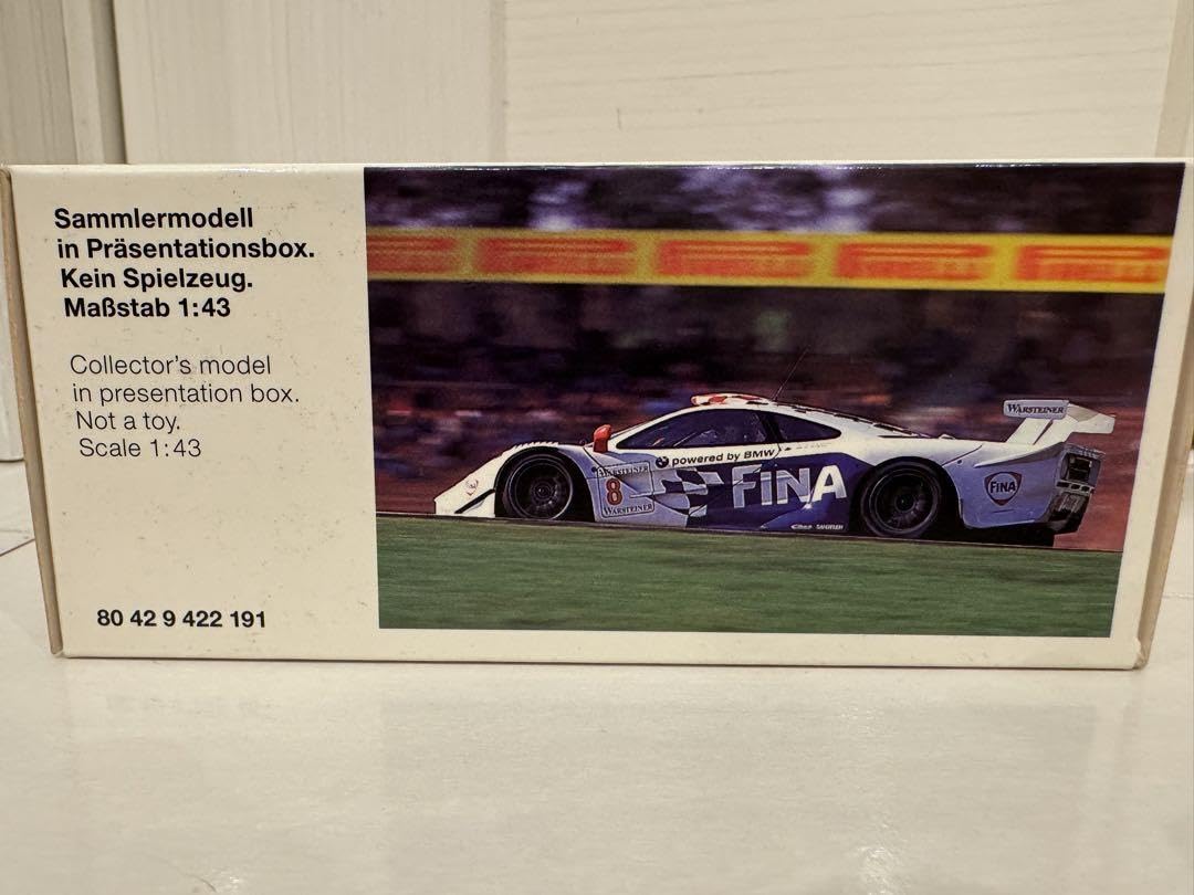 Amazon.co.jp: McLaren FIA GT '97 ミニカー ミニチャンプス 143