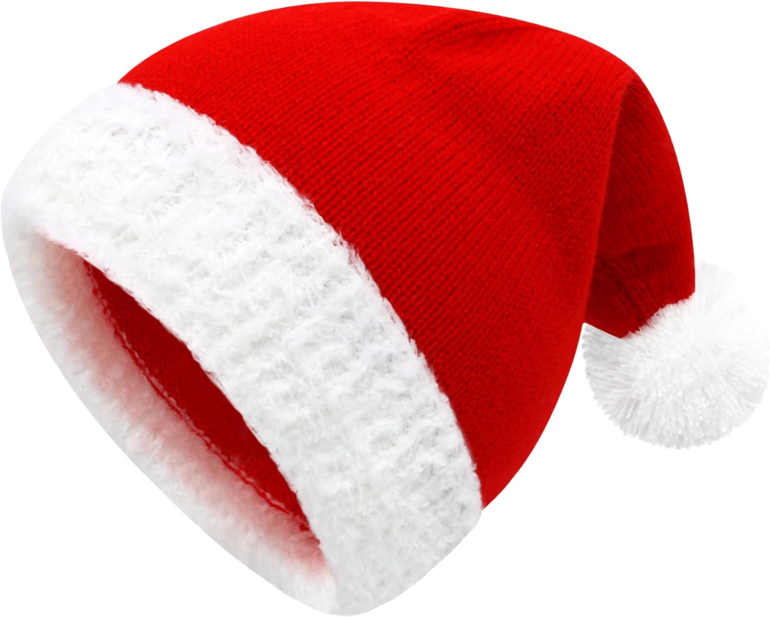 Olreco Baby Santa Hat Baby Christmas Hat Knit Infant Santa Hats Toddler Beanie Newborn Xmas Hats Infant Unisex