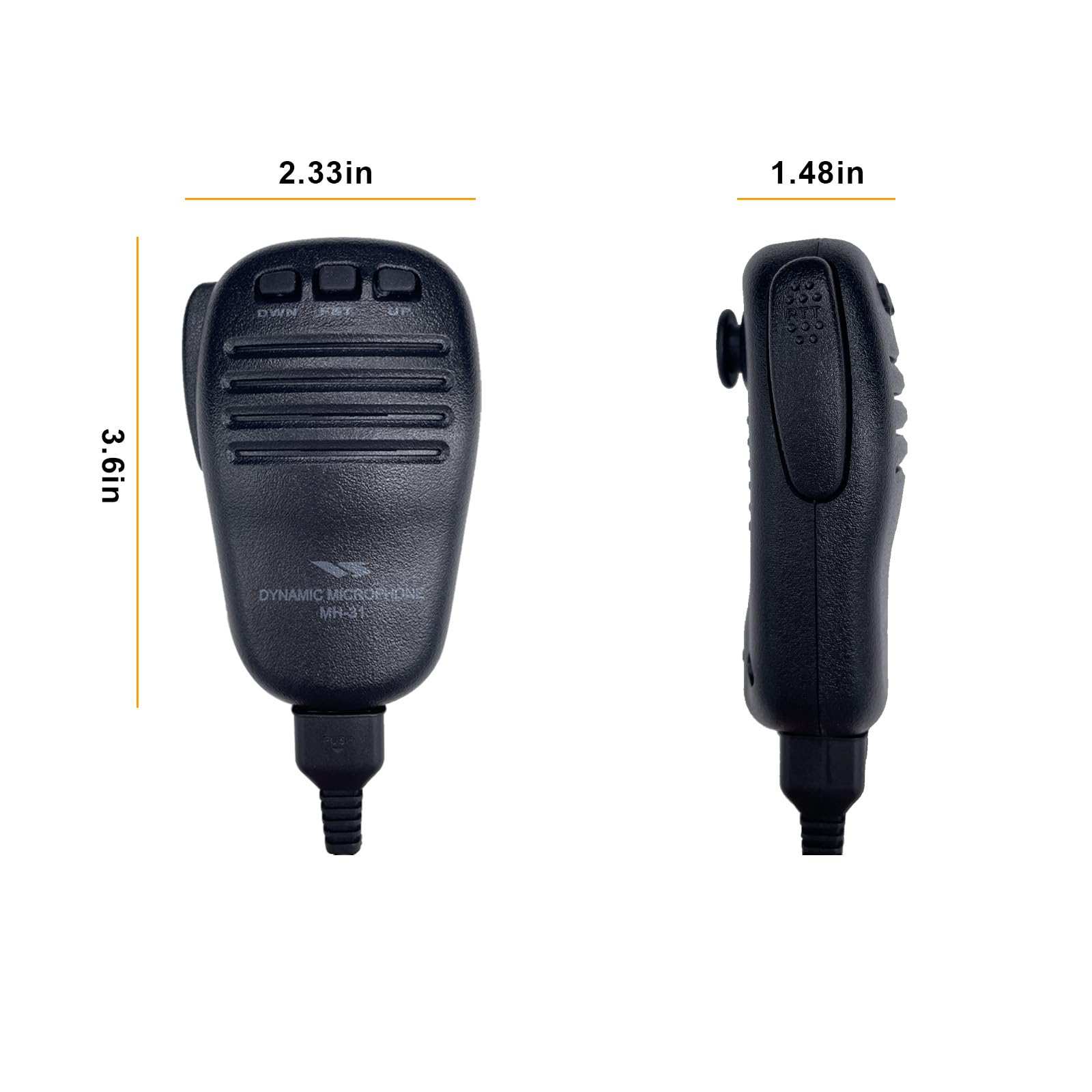 Amazon.com: SHIQUN MH-31A8J 8pin Handheld Speaker Microphone Car