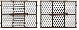 Position & Lock Baby Gate, Pressure-Mounted, Farmhouse Collection (Pack of 2)