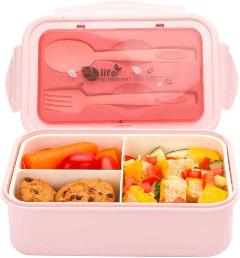 ysister Lunch Box, Bento Box Kids, Bento Box 1400 ml Leakproof Safety