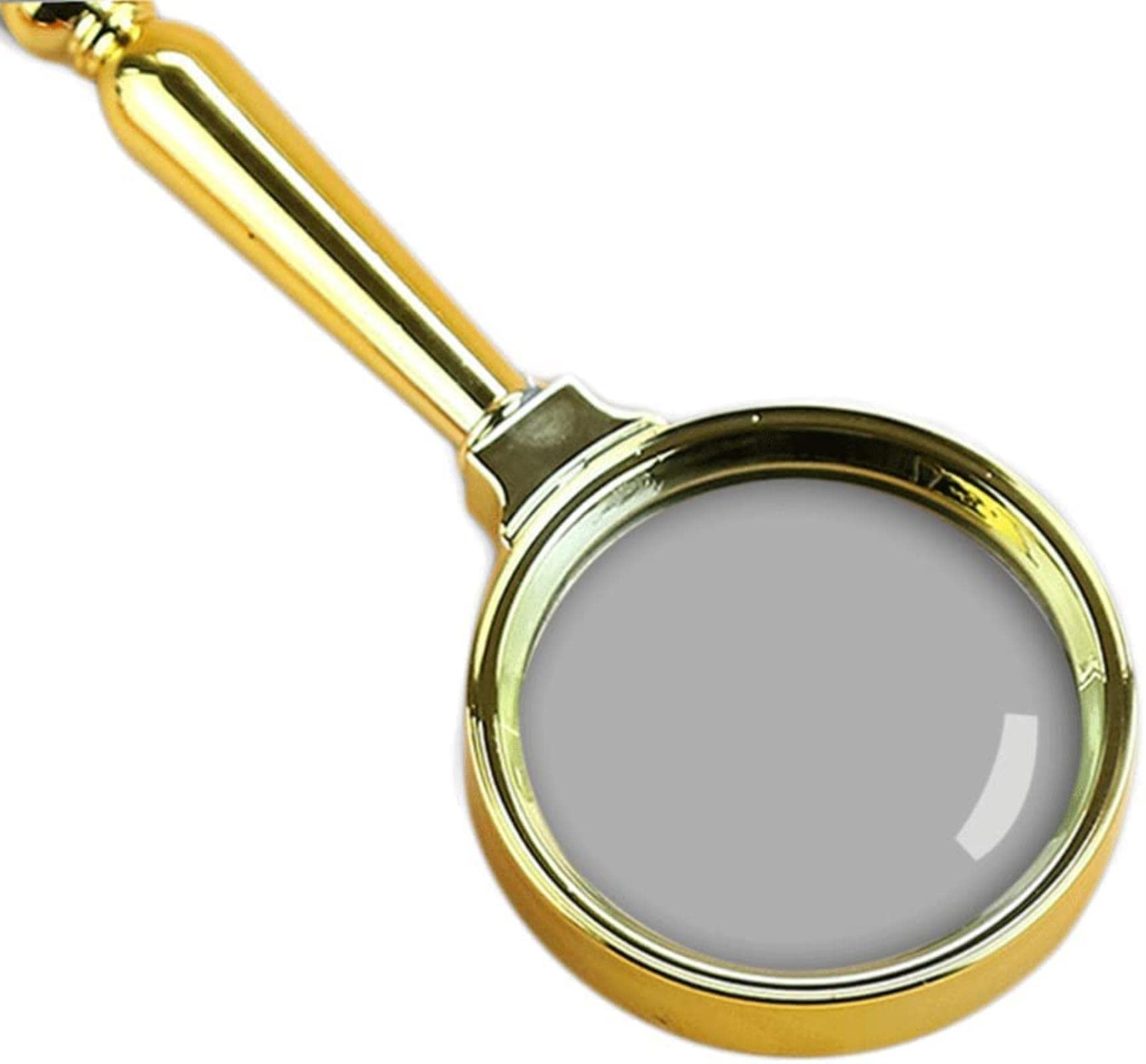 アメリカ製 アンティーク 大きな拡大鏡☆虫眼鏡☆ルーペ文房具☆ガラス