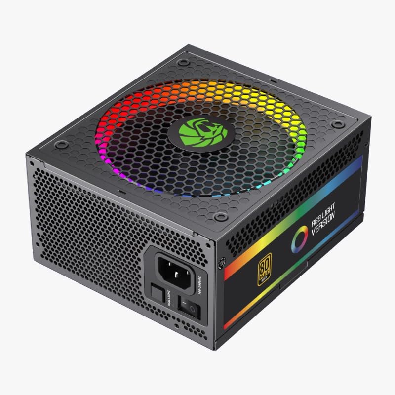 RGB-Smart 1050W PRO Power Supply – 80 Plus Platinum, Fully Modular, ATX 3.1 & PCIe 5.1 Ready, ARGB Fan, High-Efficiency Gaming PSU